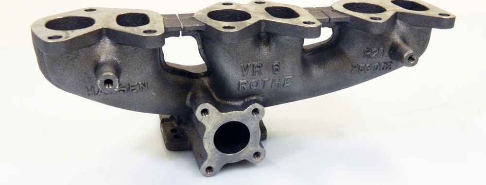 Rothe Motorsport GmbH Turbo-Gusskrümmer für die VR6 12 V-Motoren